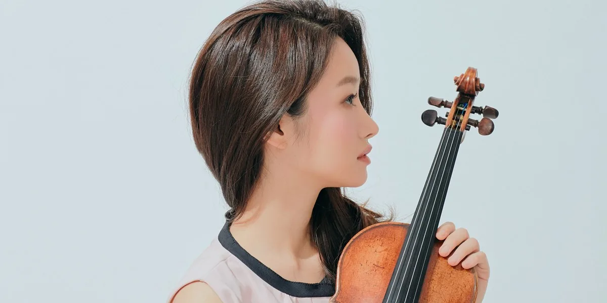 Artwork for Bomsori playing Beethoven’s Violin Concerto with the BBC SSO